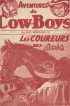 Cover For Aventures de Cow-Boys 12 - Les coureurs des bois