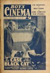 Cover For Boy's Cinema 916 - The Case of the Black Cat - Ricardo Cortez