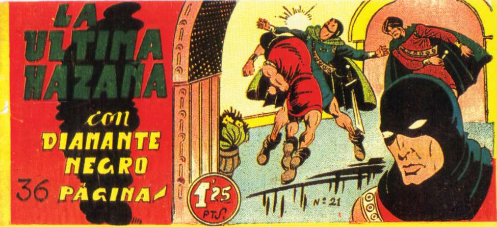 Comic Book Cover For Diamante Negro 21 - La Ultima Hazaña
