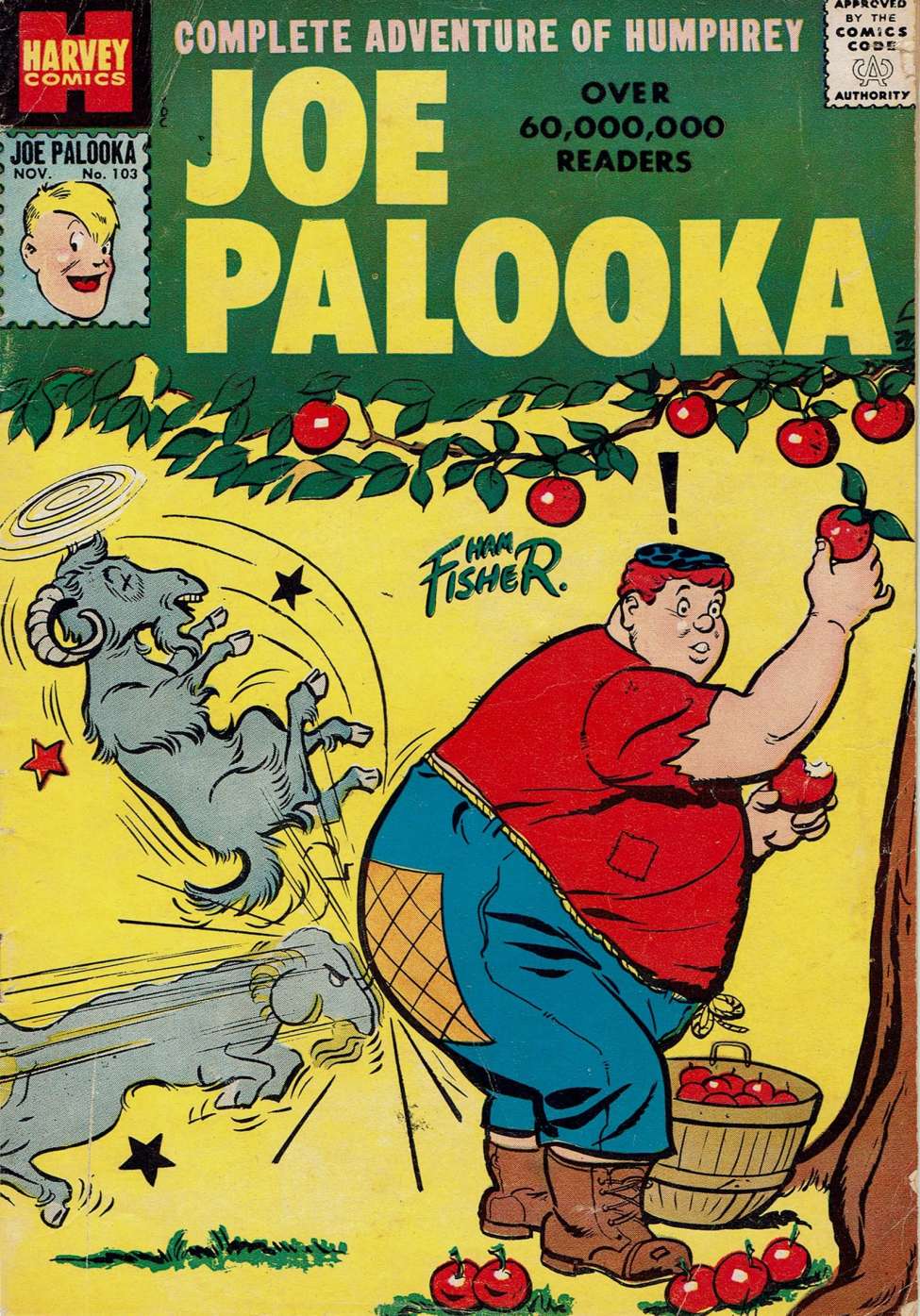 Comic Book Cover For Joe Palooka Comics 103
