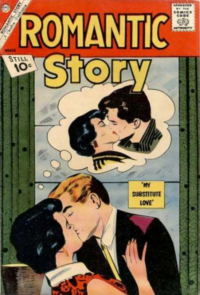 Comic Book Cover For Romantic Story 59 - Version 1