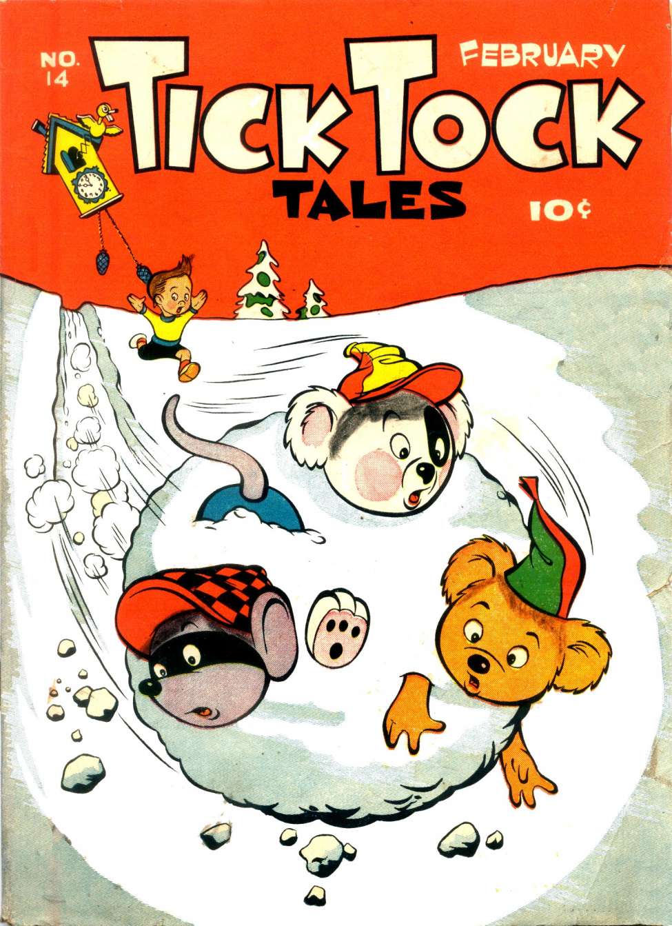Comic Book Cover For Tick Tock Tales 14