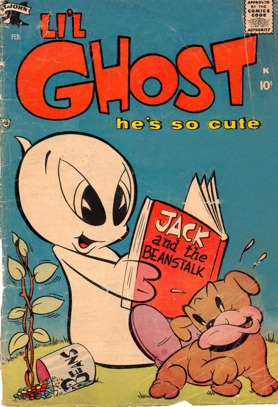 Comic Book Cover For Lil' Ghost 1