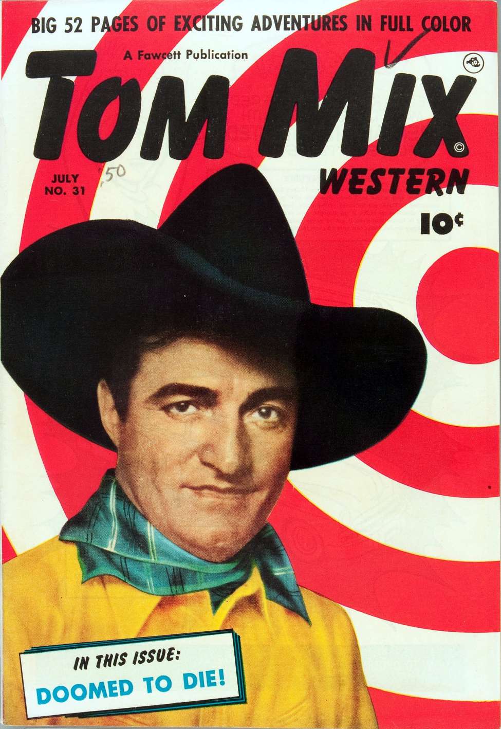 Comic Book Cover For Tom Mix Western 31