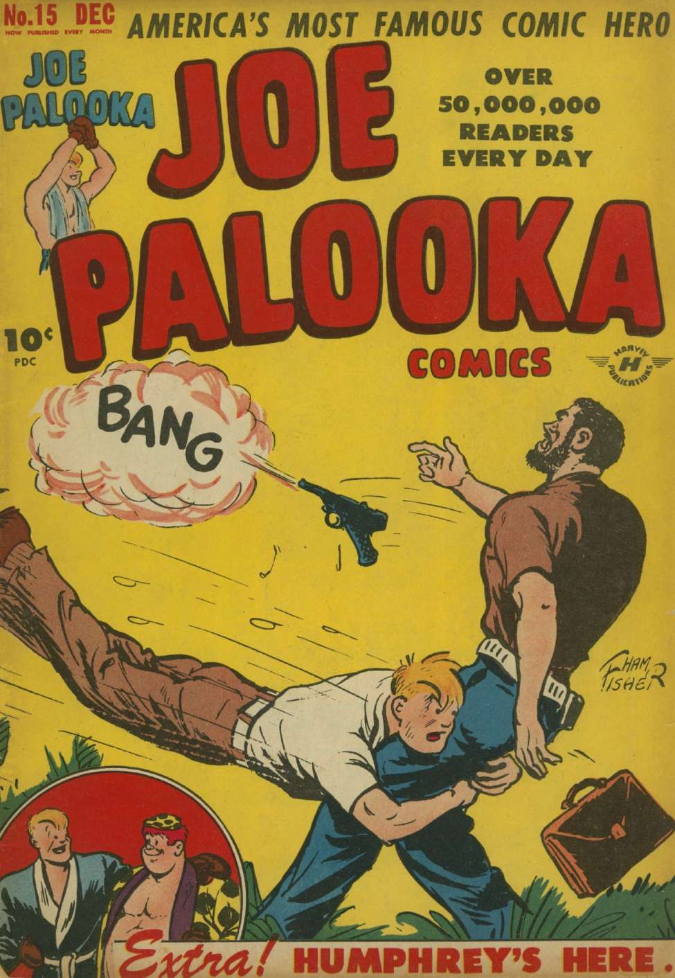 Book Cover For Joe Palooka Comics 15