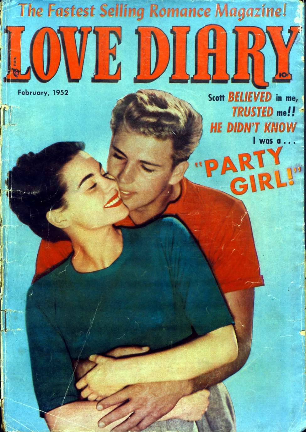 Comic Book Cover For Love Diary 25
