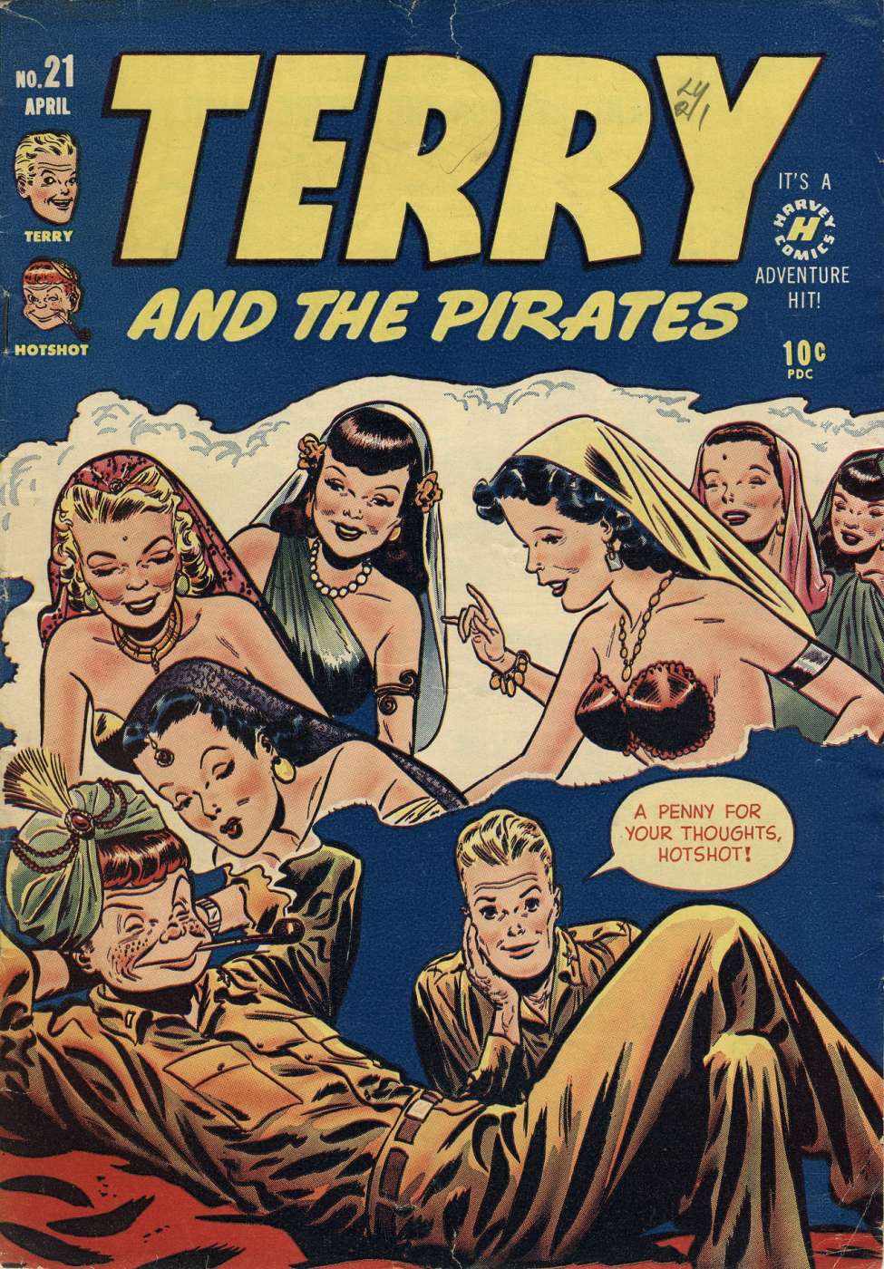 Comic Book Cover For Terry and the Pirates 21
