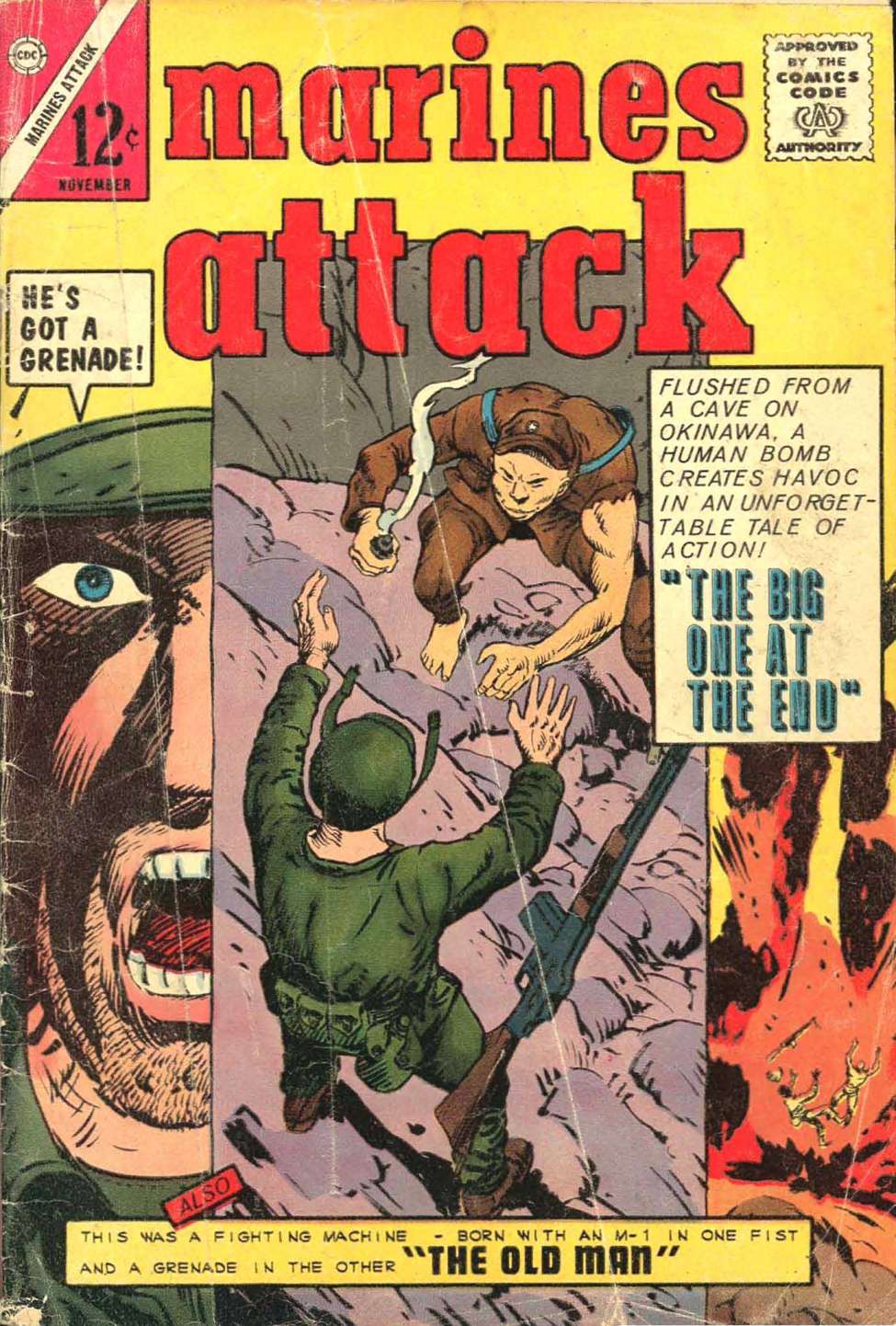 Comic Book Cover For Marines Attack 2