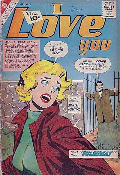 Comic Book Cover For I Love You 36 (inc) - Version 2