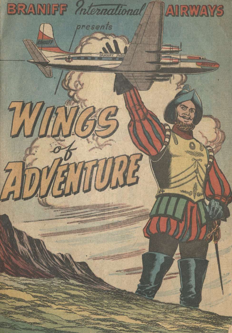 Book Cover For Wings of Adventure - Braniff International Airways