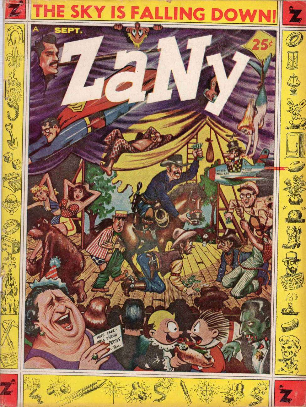 Book Cover For Zany 1