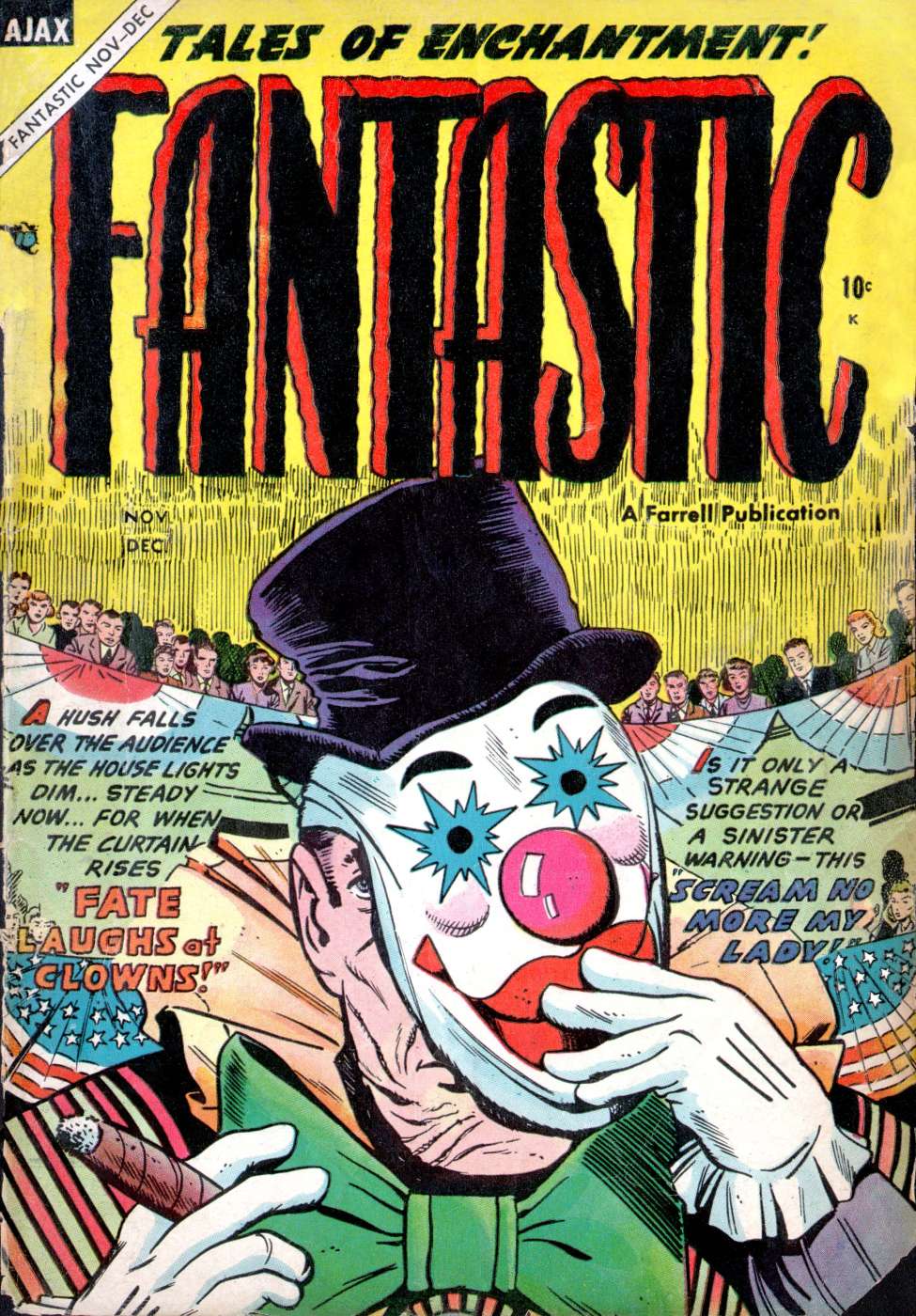 Comic Book Cover For Fantastic 10