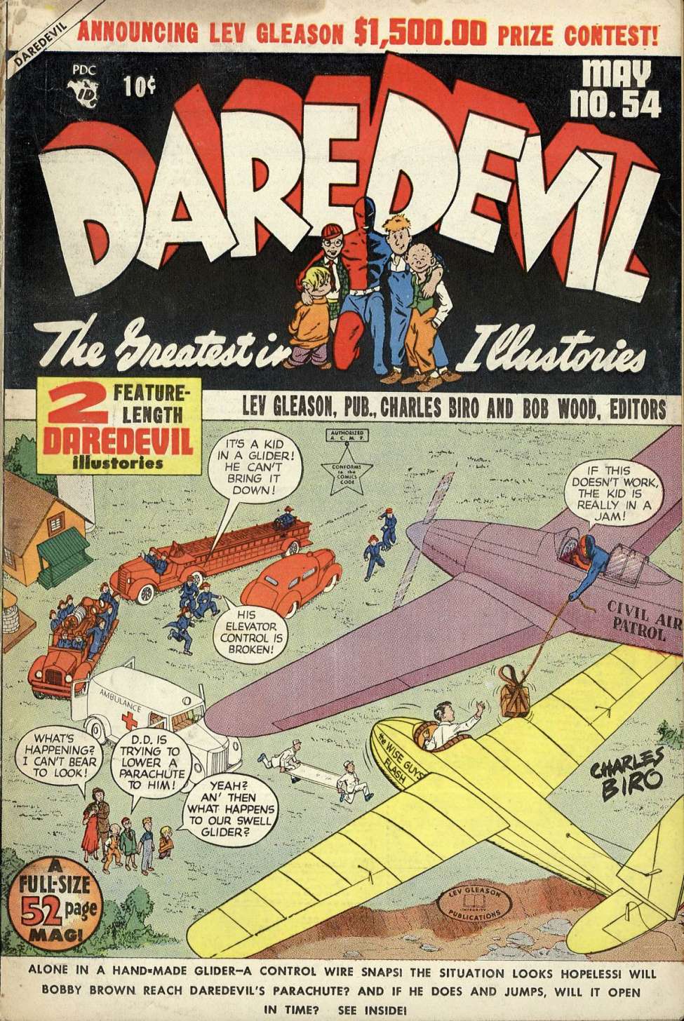Book Cover For Daredevil Comics 54
