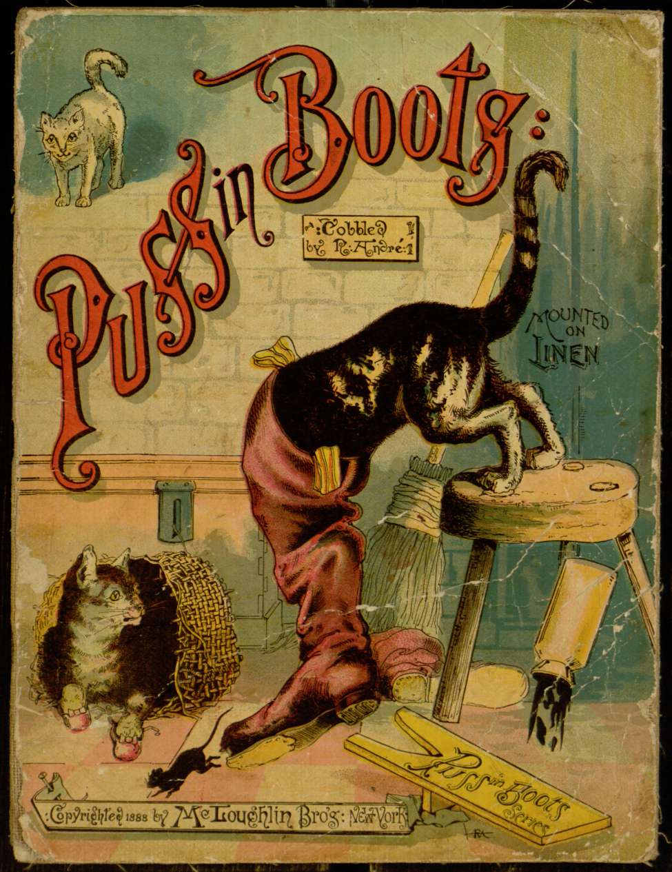 Book Cover For Puss in Boots - R Andr&eacute;