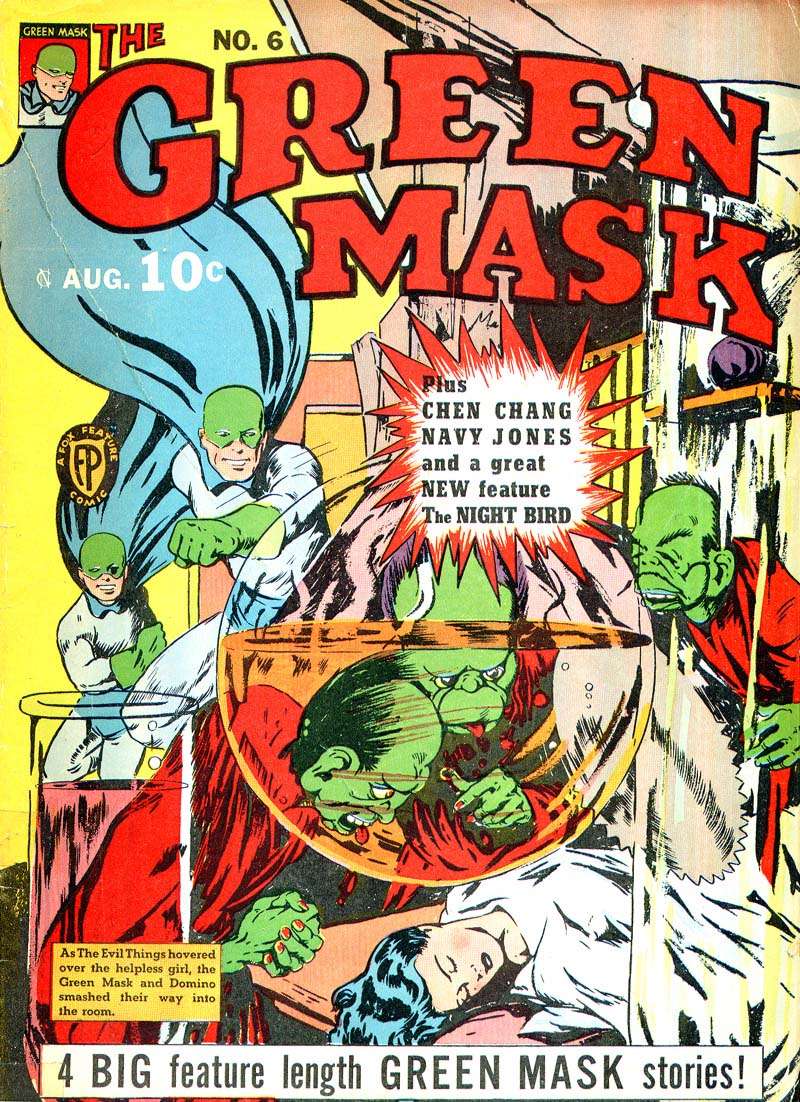 Book Cover For The Green Mask v1 6