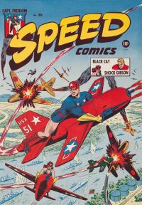 Large Thumbnail For Speed Comics 36 - Version 2