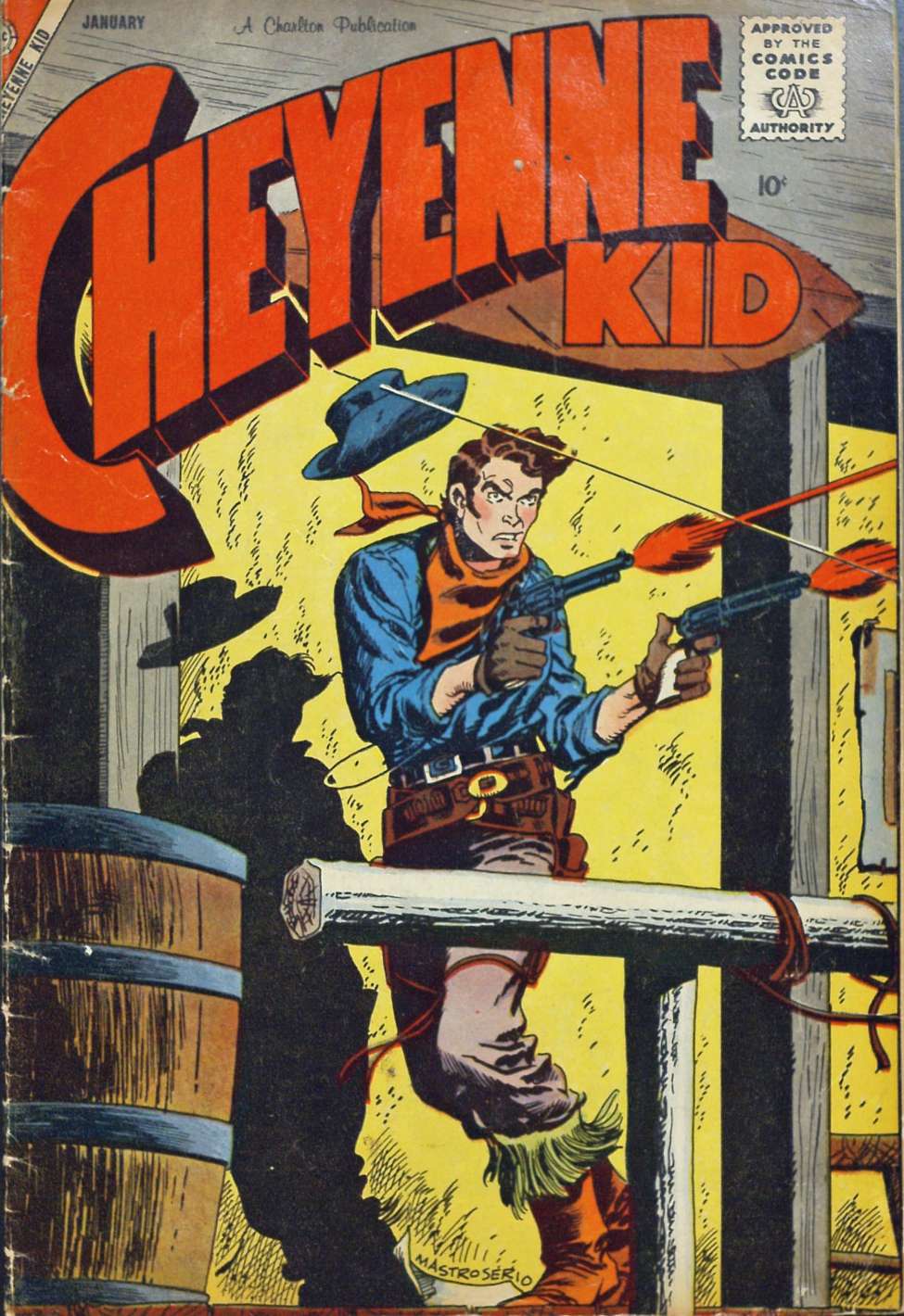 Comic Book Cover For Cheyenne Kid 15 - Version 1