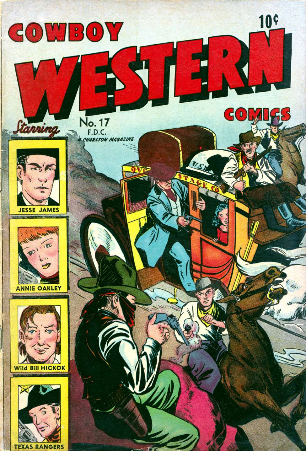 Comic Book Cover For Cowboy Western 17