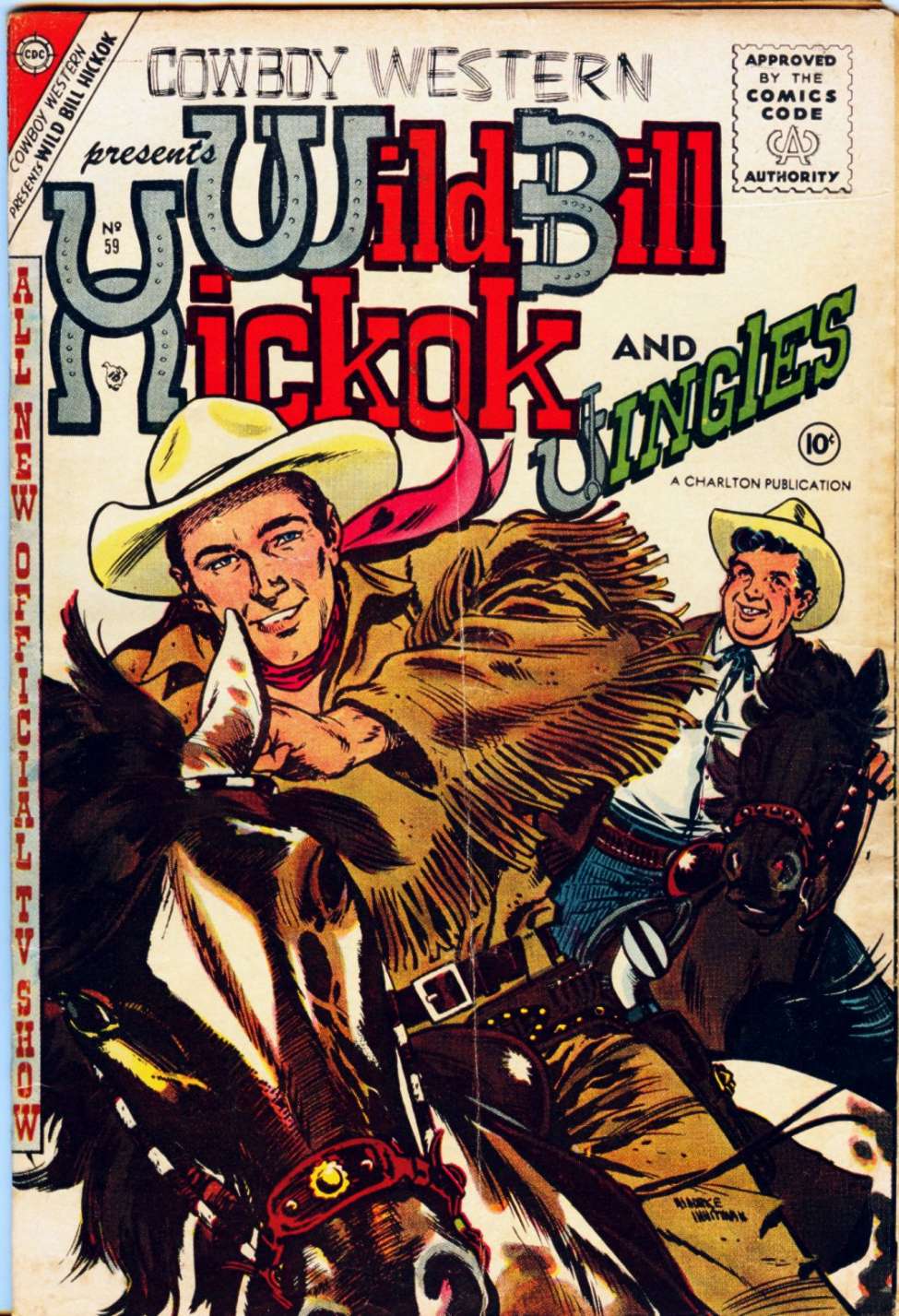Comic Book Cover For Cowboy Western 59