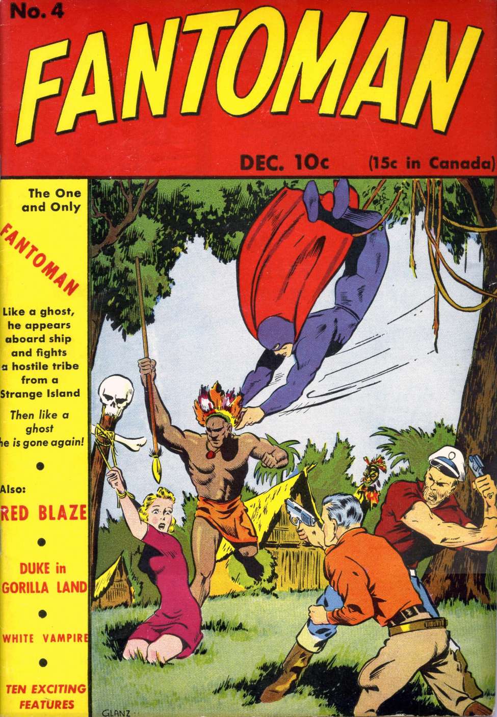 Comic Book Cover For Fantoman 4 (alt) - Version 2
