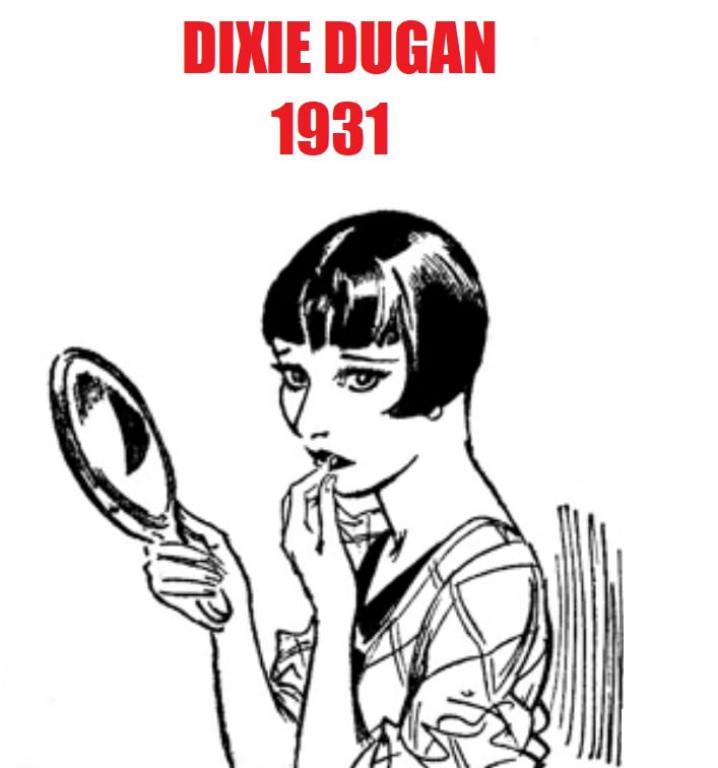 Comic Book Cover For Dixie Dugan 1931 - Show Girl