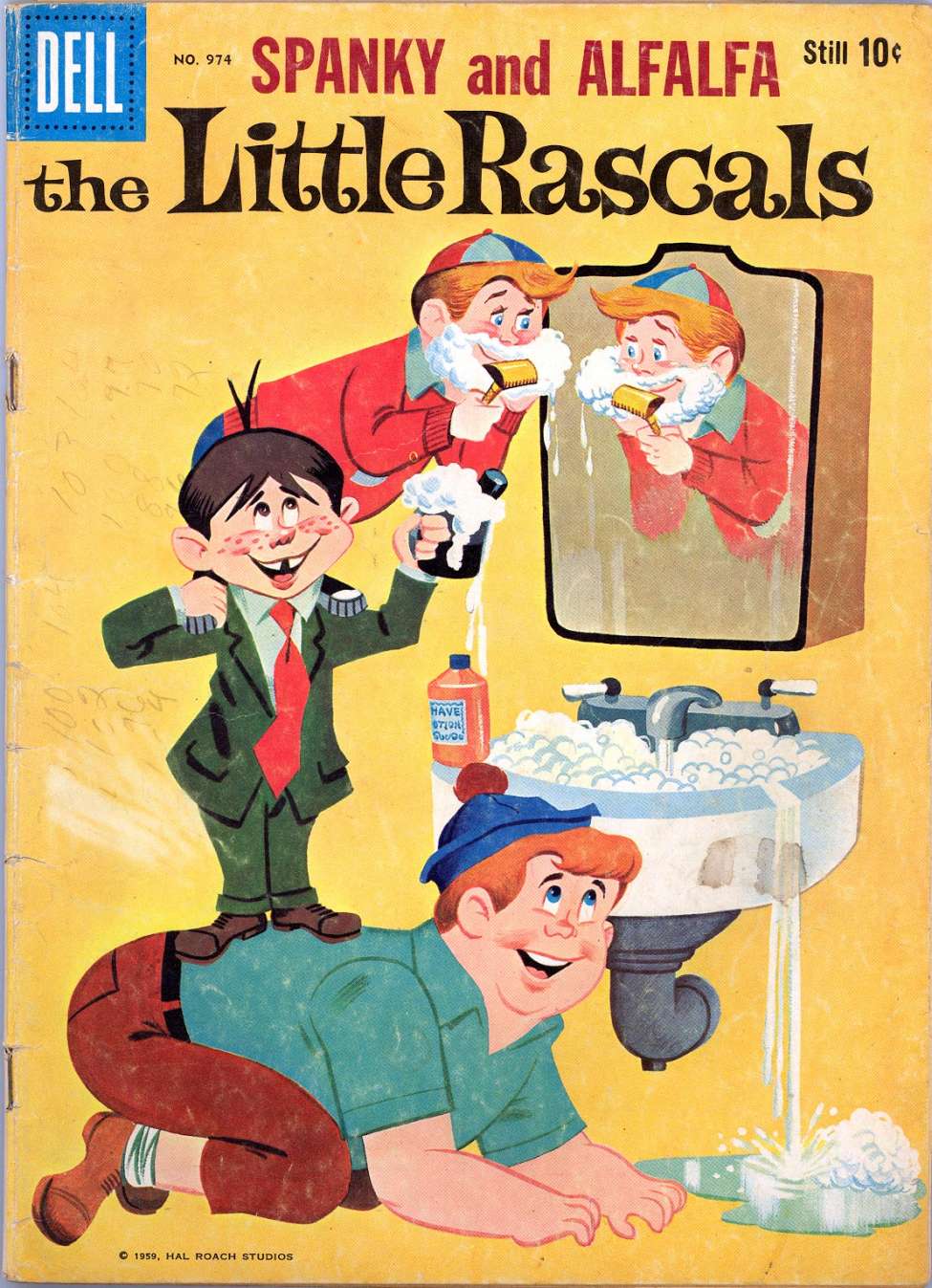 Comic Book Cover For 0974 - Little Rascals
