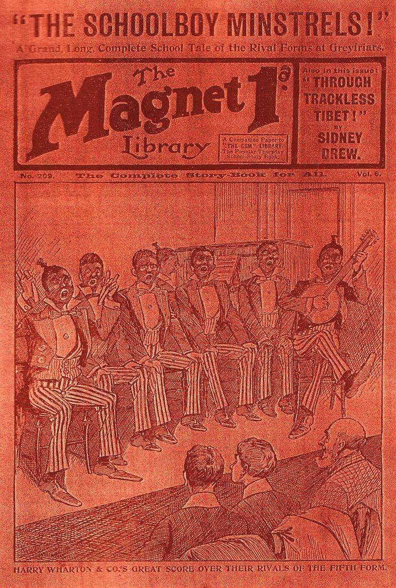 Book Cover For The Magnet 209 - The Schoolboy Minstrels