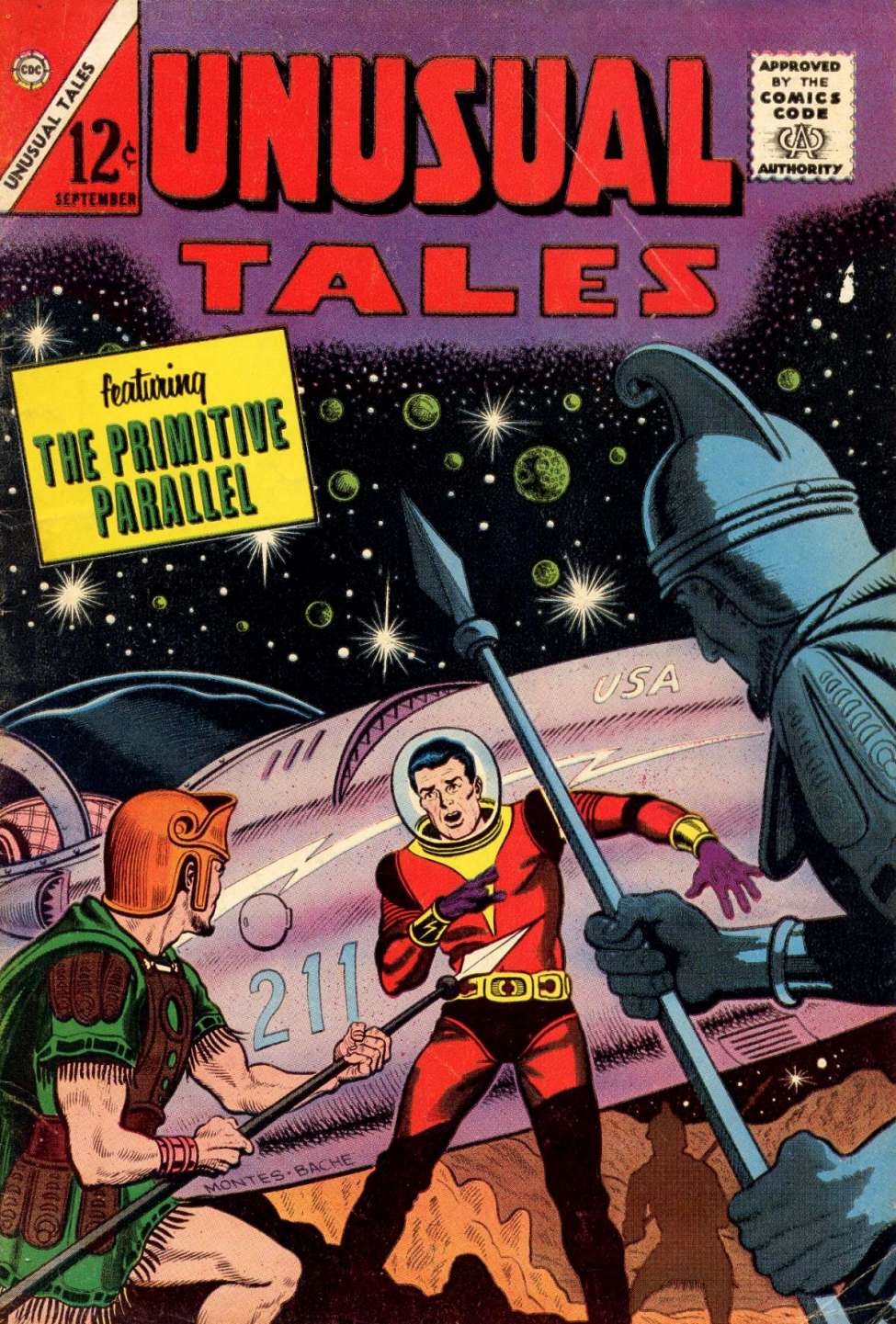Comic Book Cover For Unusual Tales 41 - Version 1