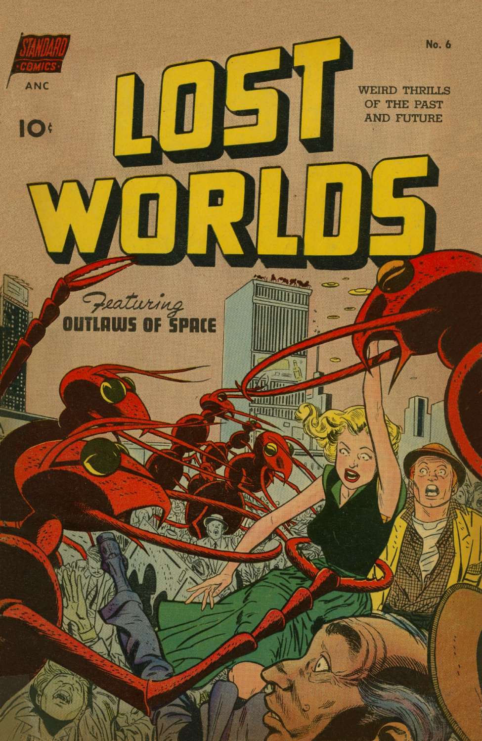 Comic Book Cover For Lost Worlds 6