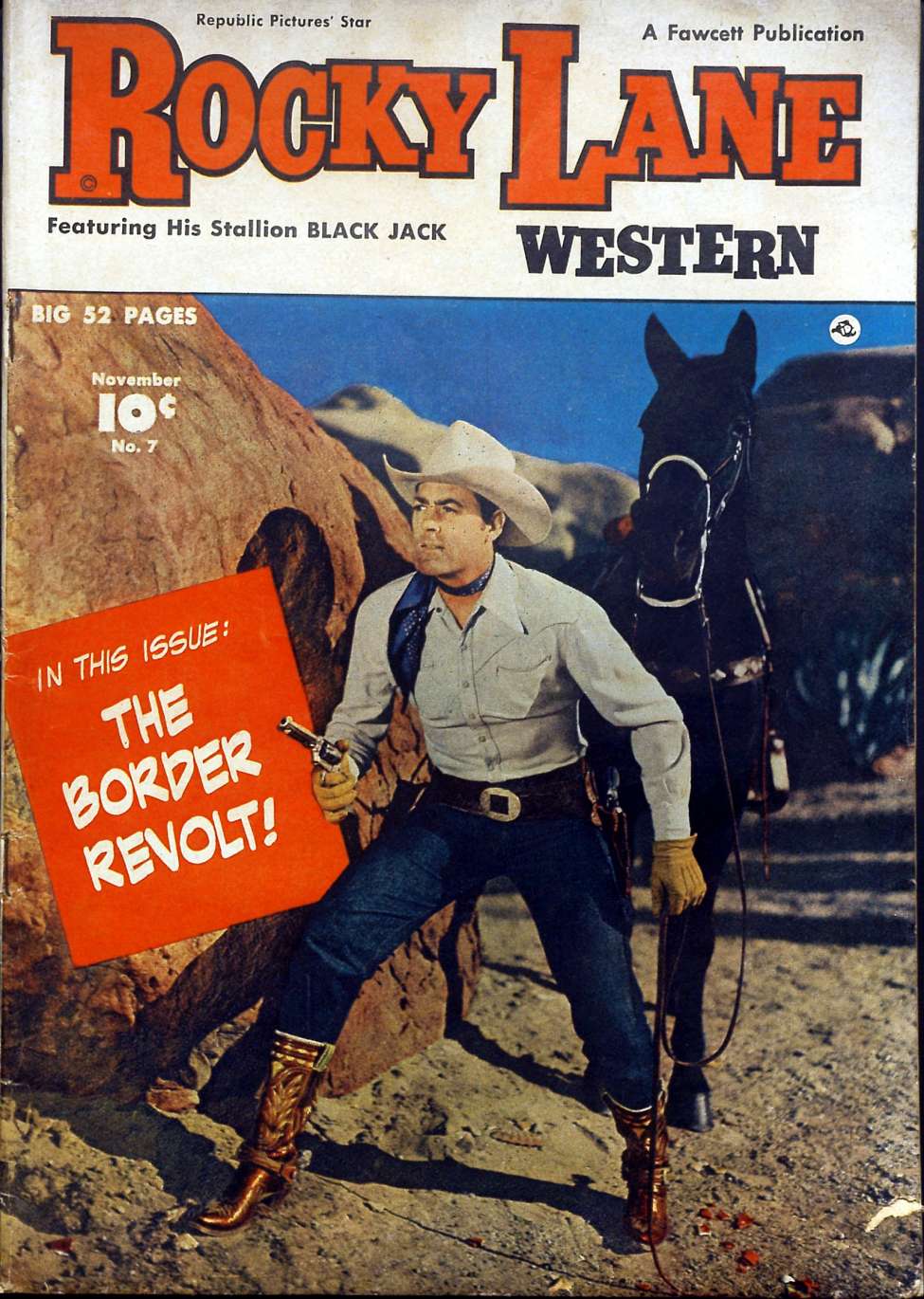 Book Cover For Rocky Lane Western 7