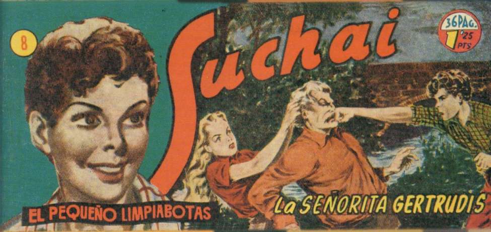 Comic Book Cover For Suchai 8 - La Señorita Gertrudis