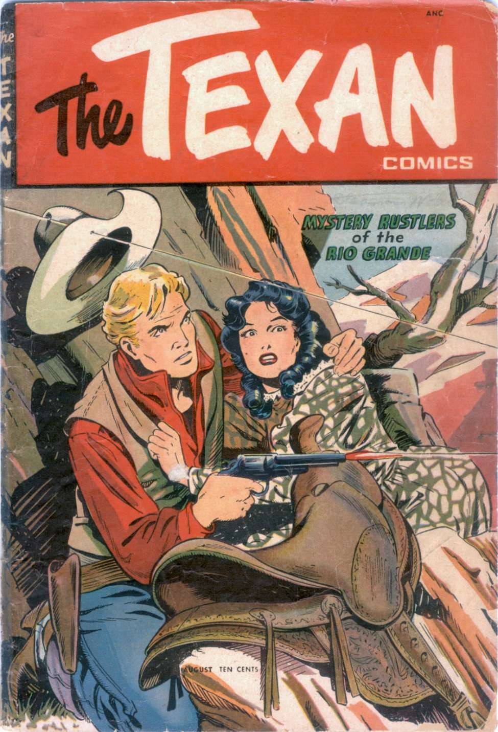 Comic Book Cover For The Texan 5