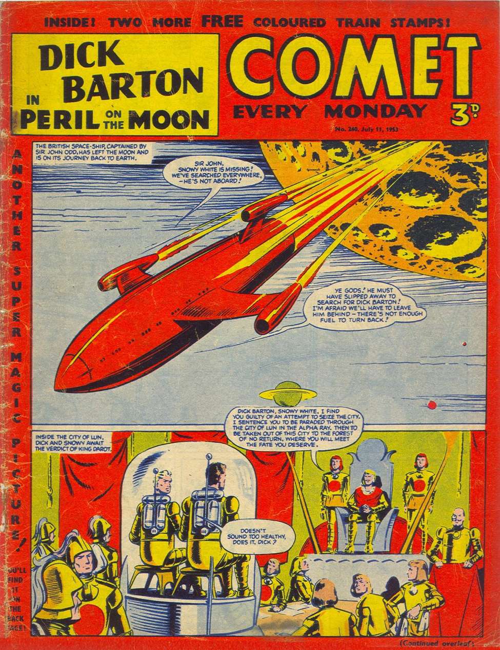Book Cover For The Comet 260