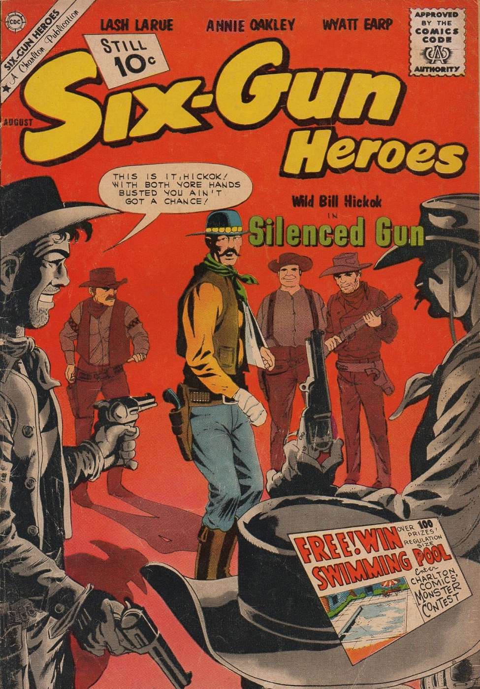 Book Cover For Six-Gun Heroes 64