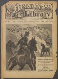 Large Thumbnail For Beadle's Half Dime Library 707 - The Red Sombrero Rangers