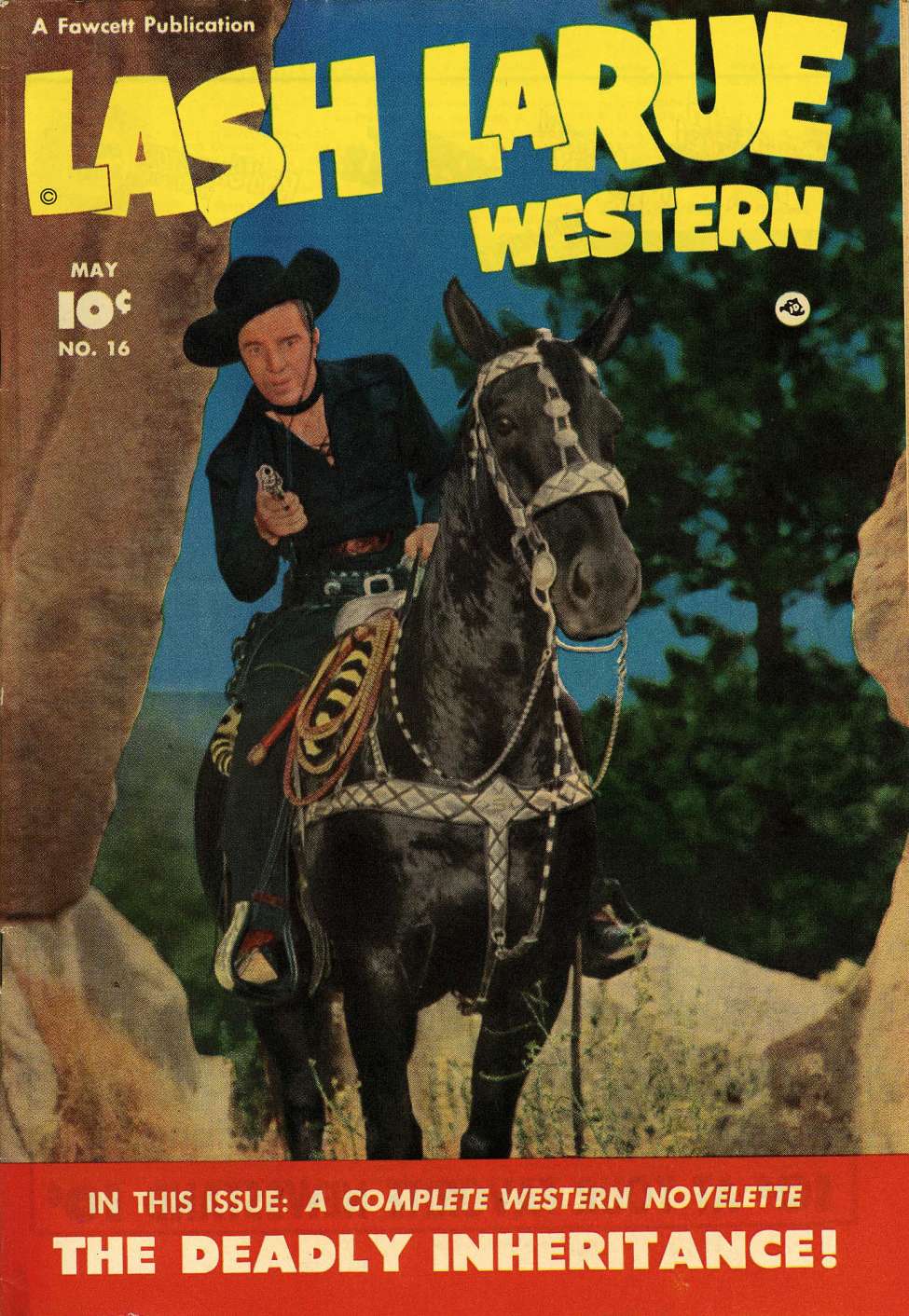 Book Cover For Lash LaRue Western 16
