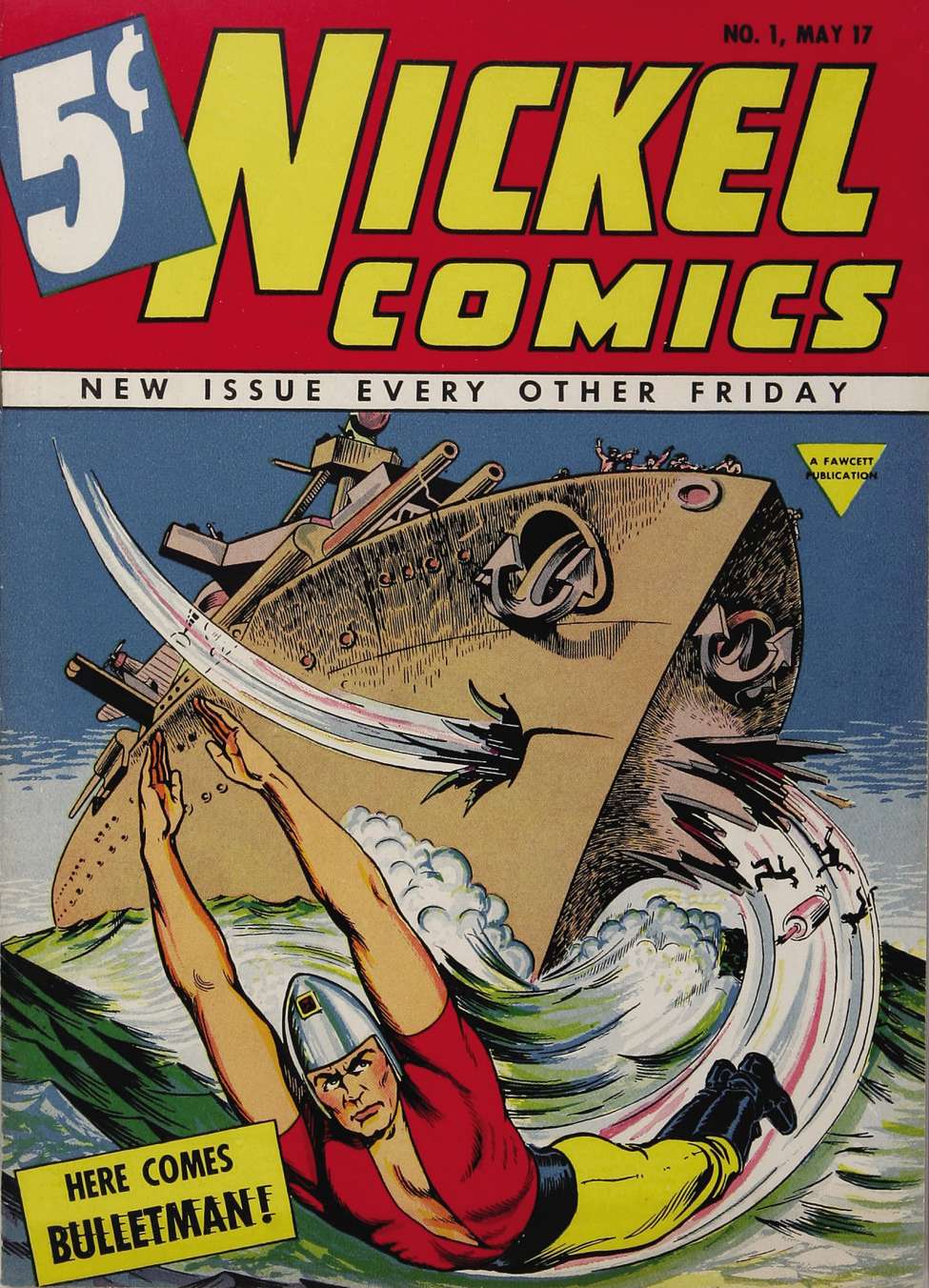 Comic Book Cover For Nickel Comics 1