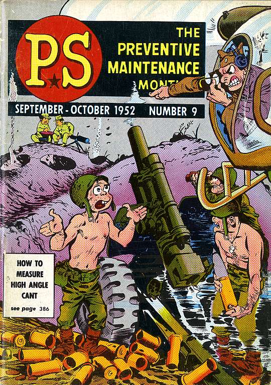 Comic Book Cover For PS Magazine 9