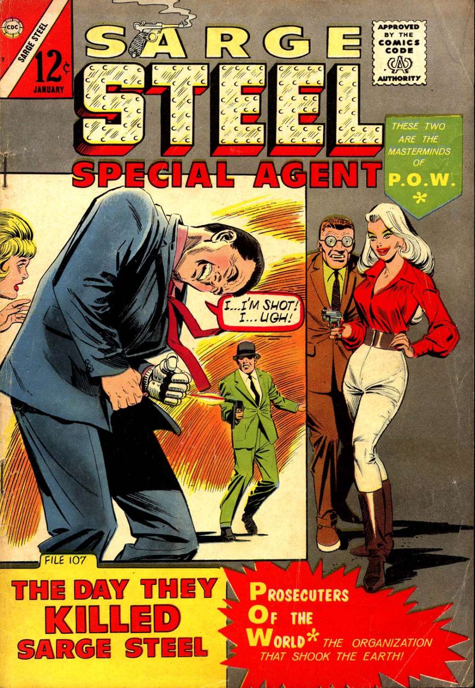 Book Cover For Sarge Steel 7