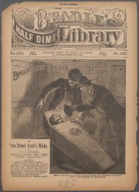 Large Thumbnail For Beadle's Half Dime Library 557 - Broadway Billy's Death Racket