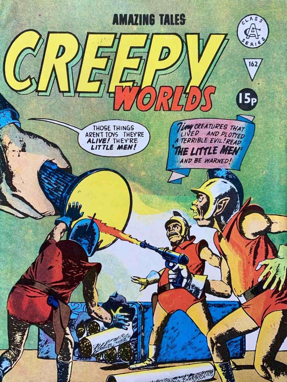 Book Cover For Creepy Worlds 162