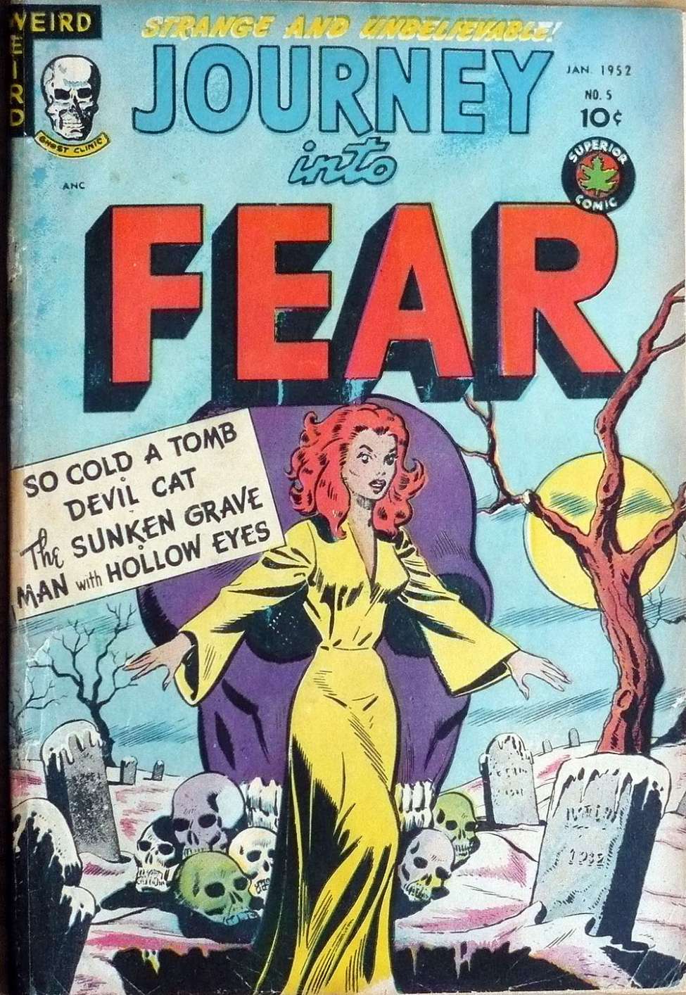 Comic Book Cover For Journey into Fear 5 - Version 1