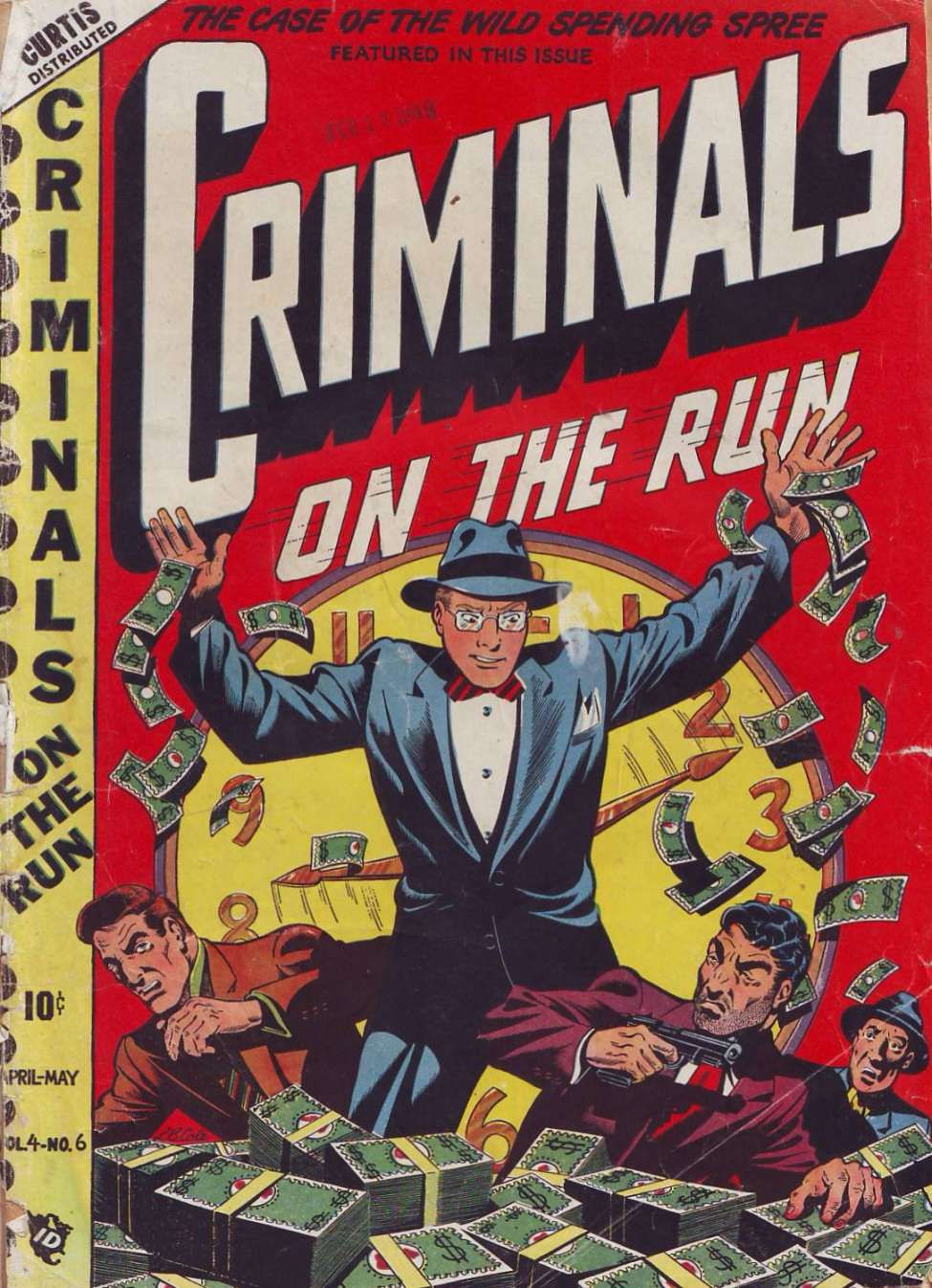 Book Cover For Criminals on the Run v4 6