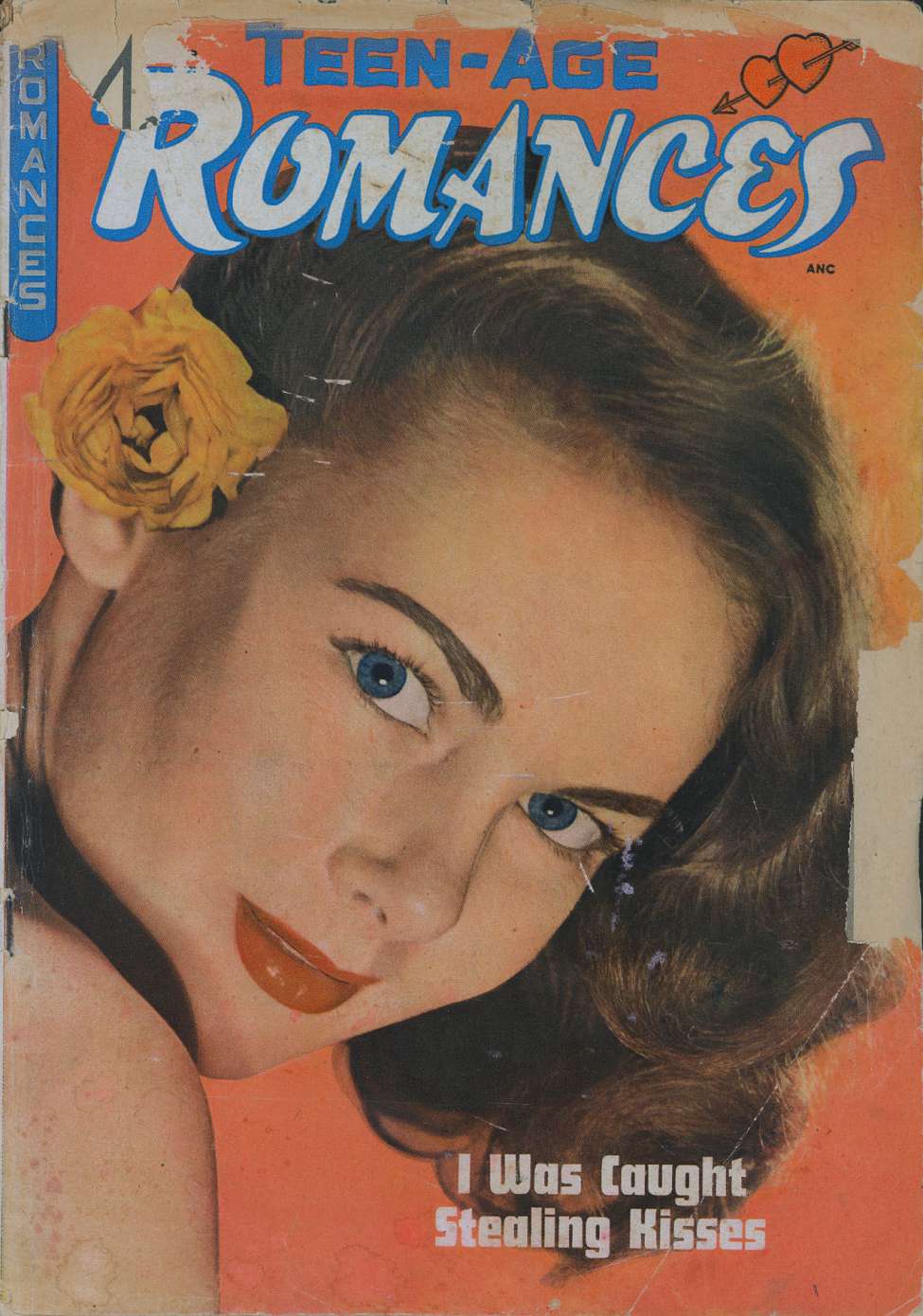 Comic Book Cover For Teen-Age Romances 6