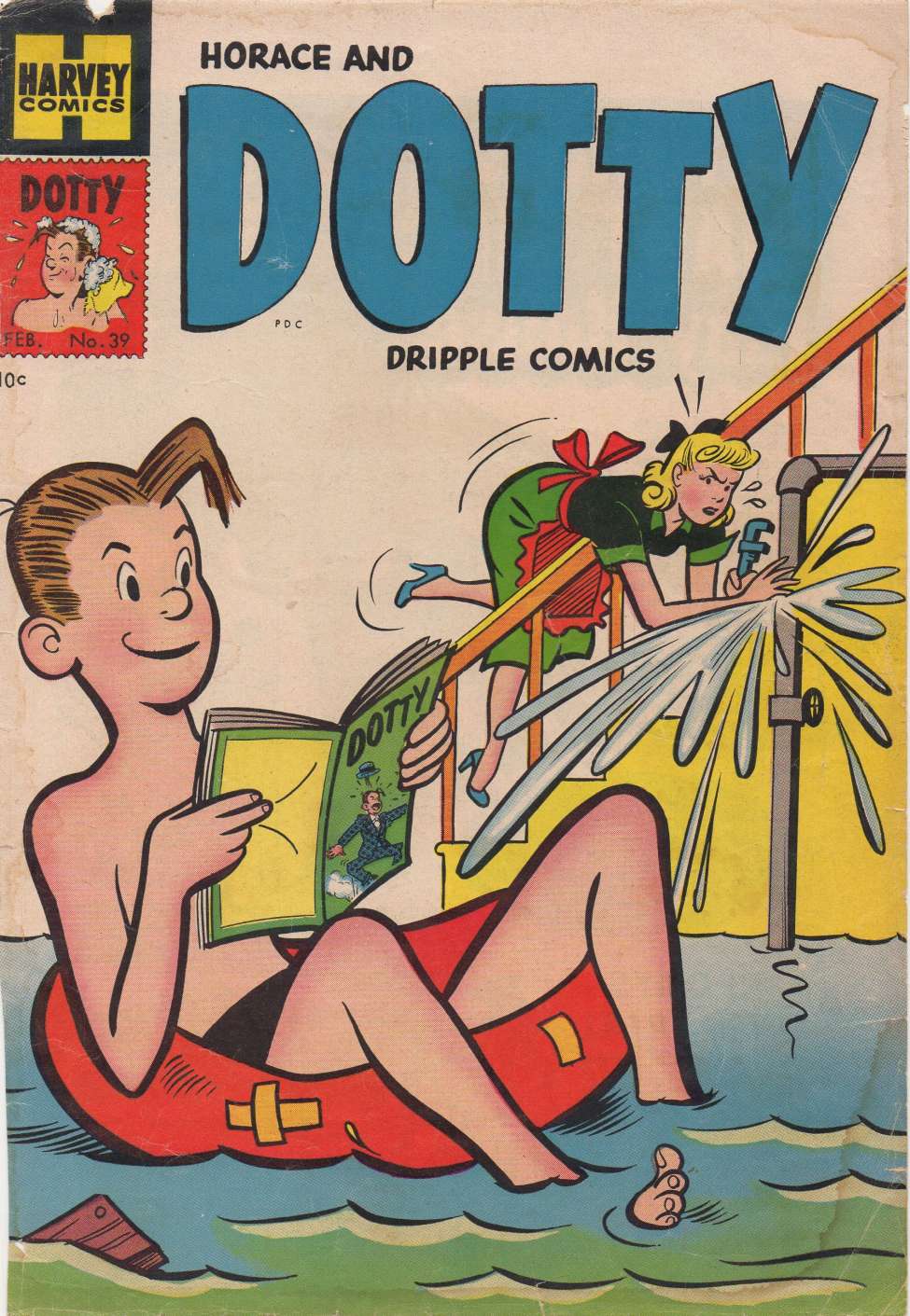 Comic Book Cover For Horace & Dotty Dripple 39