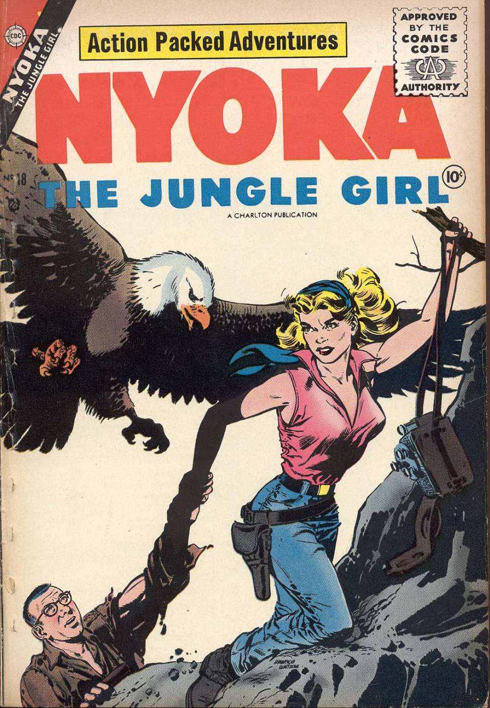Book Cover For Nyoka the Jungle Girl 18
