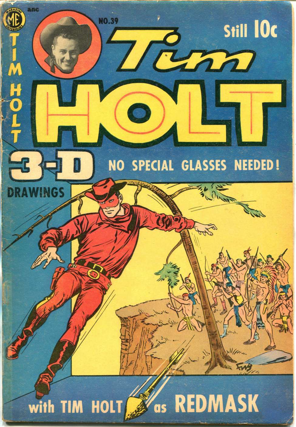 Comic Book Cover For Tim Holt 39