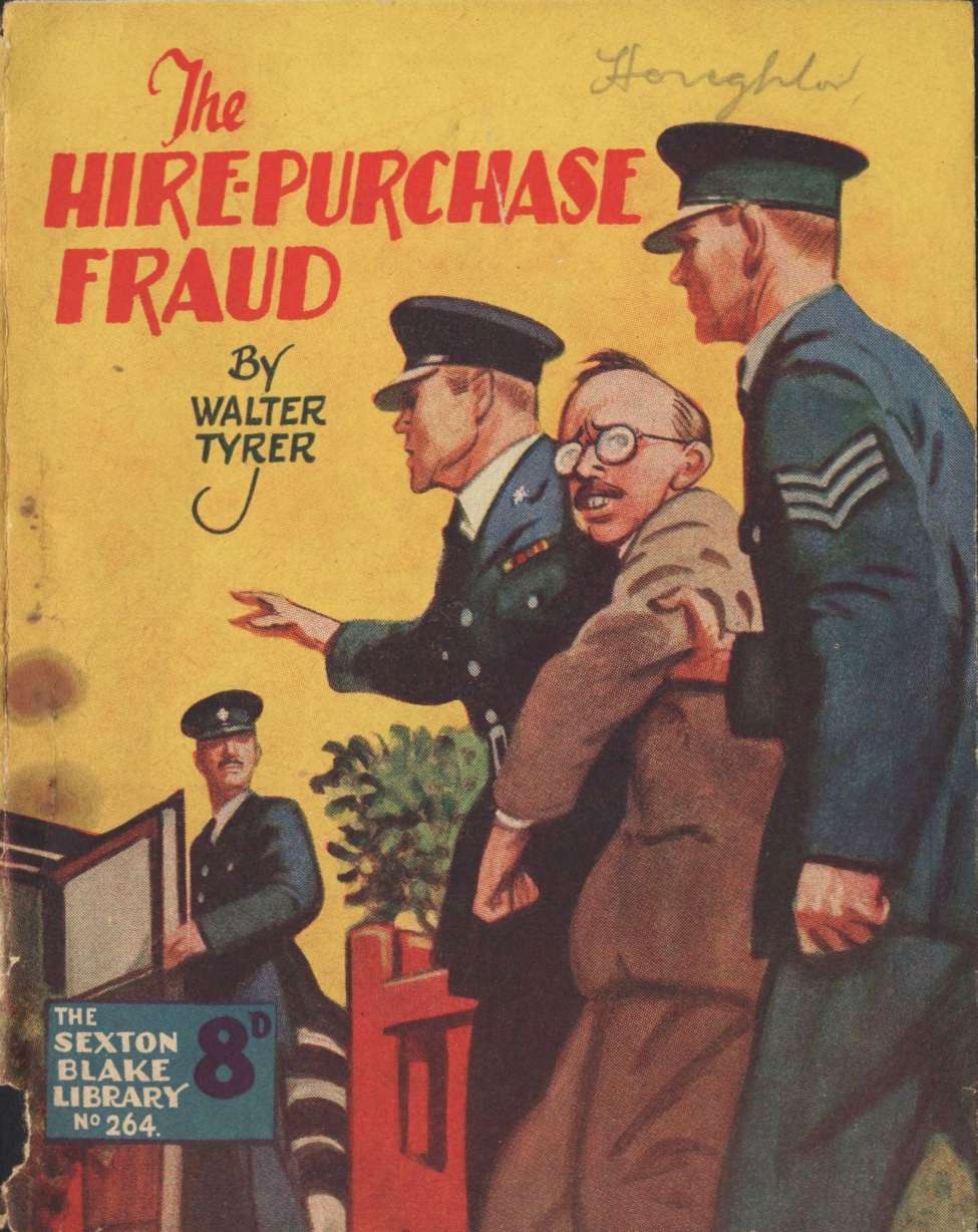 Book Cover For Sexton Blake Library S3 264 - The Hire Purchase Fraud