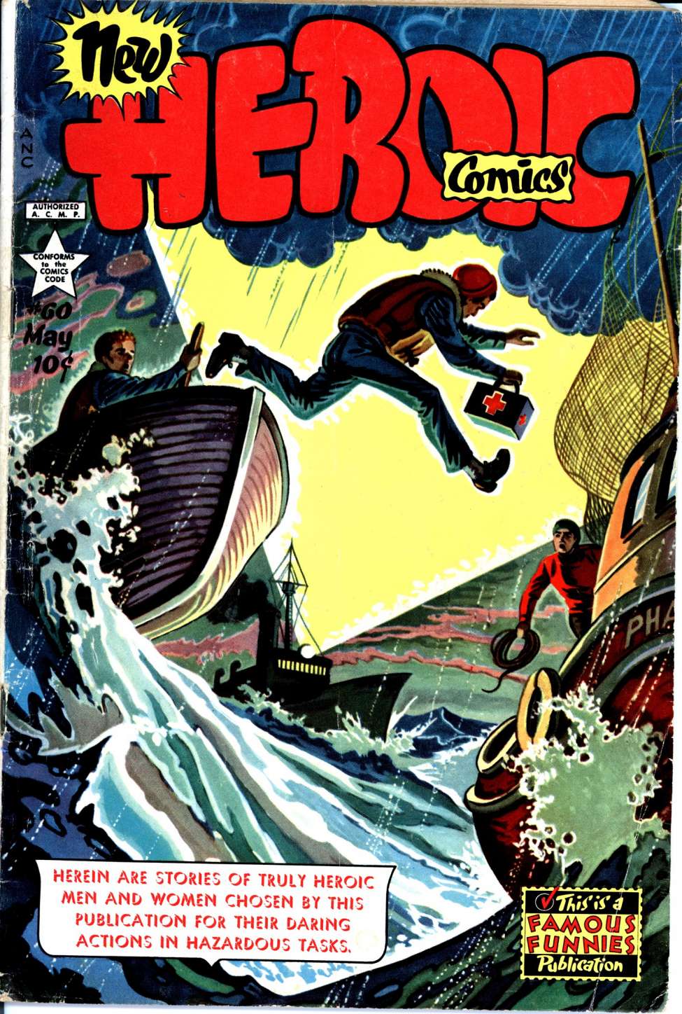 Comic Book Cover For New Heroic Comics 60