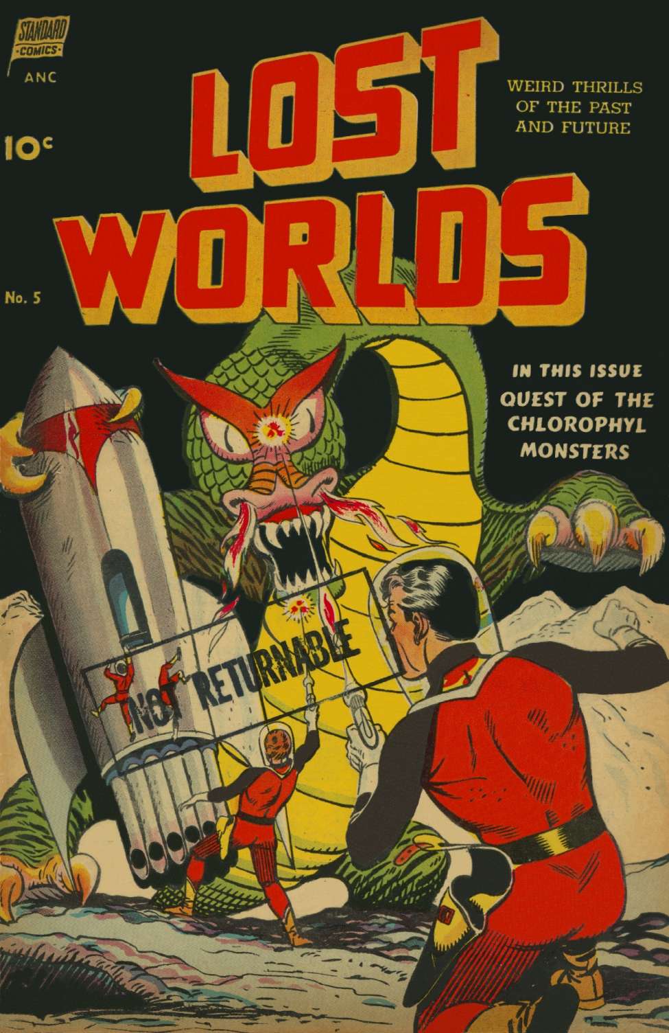 Book Cover For Lost Worlds 5